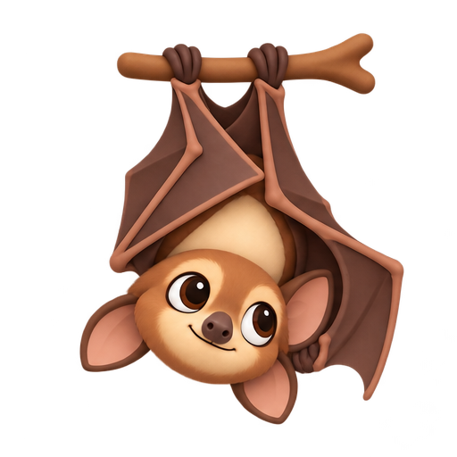 Flit hanging from the top edge of the phone